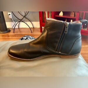 Taos Footwear Black Double Time Ankle Boots Size 10 Womens